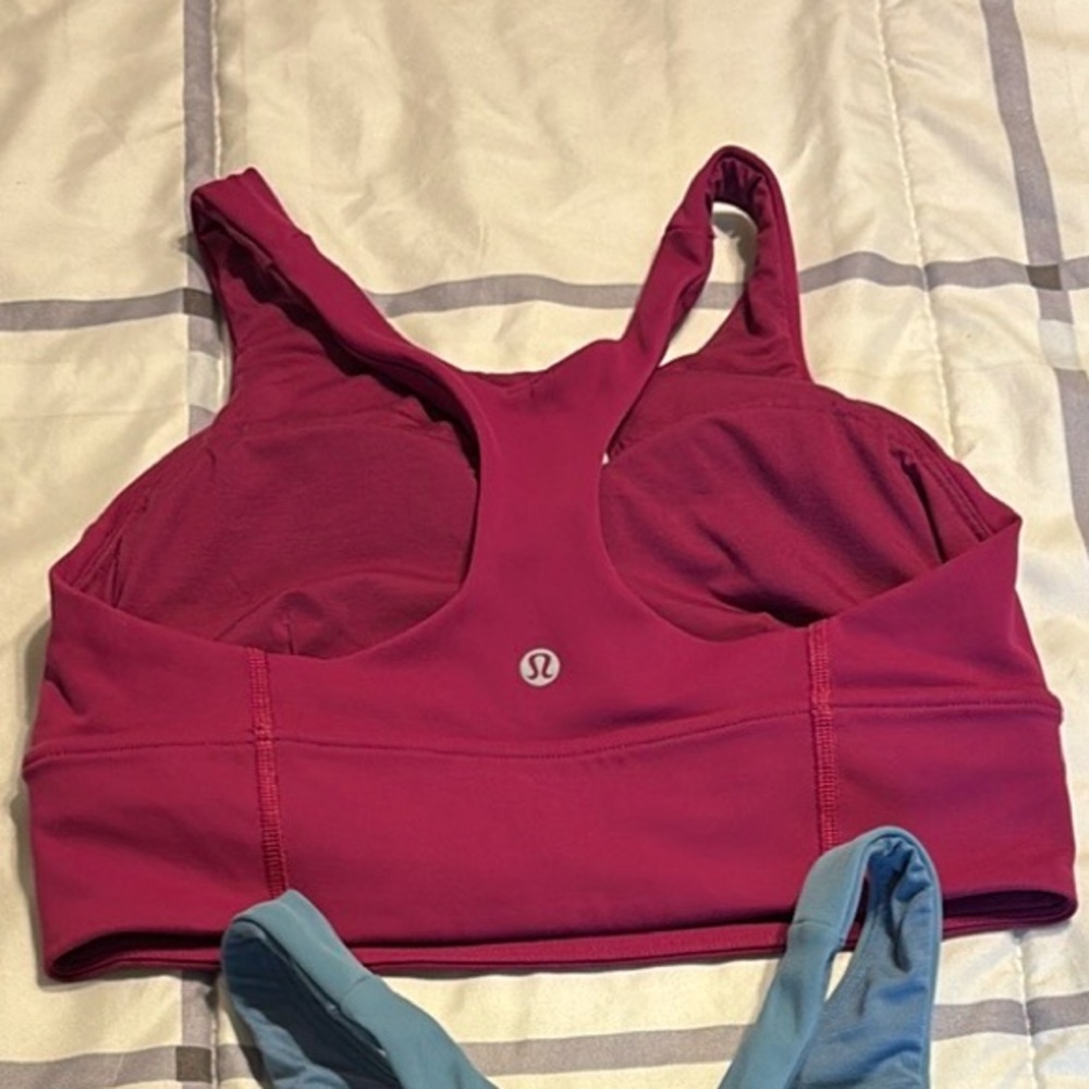 lululemon sports bra size 8 medium